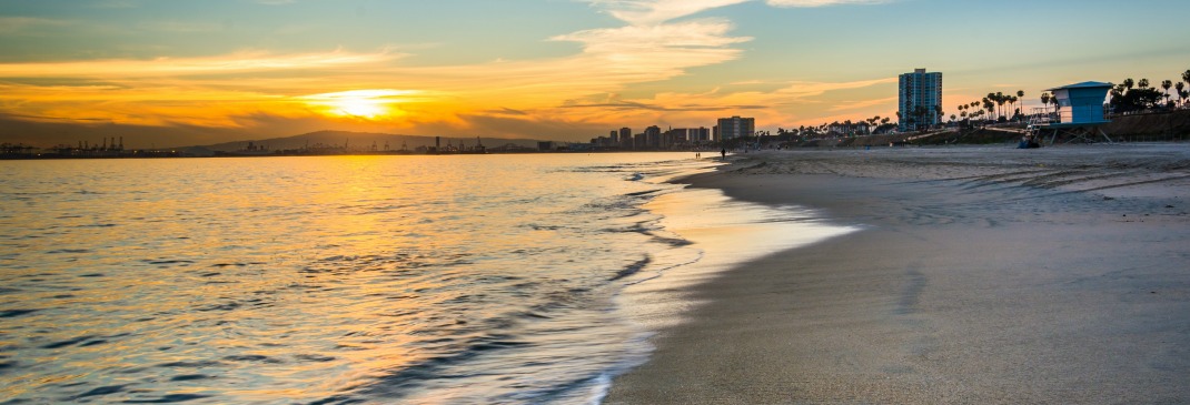 Strand von Long Beach